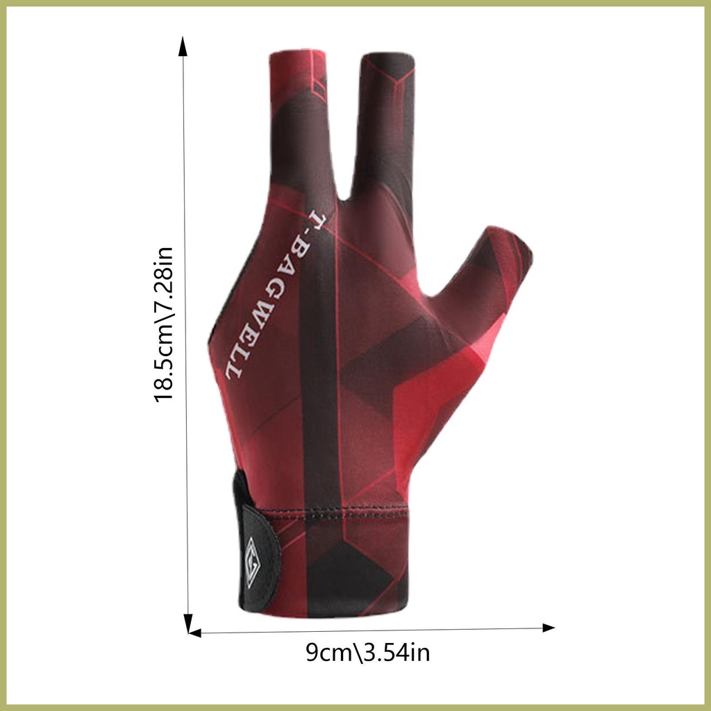 Găng Tay Hở Ngón Chống Trượt Thấm Hút Mồ Hôi Khi Chơi Bida