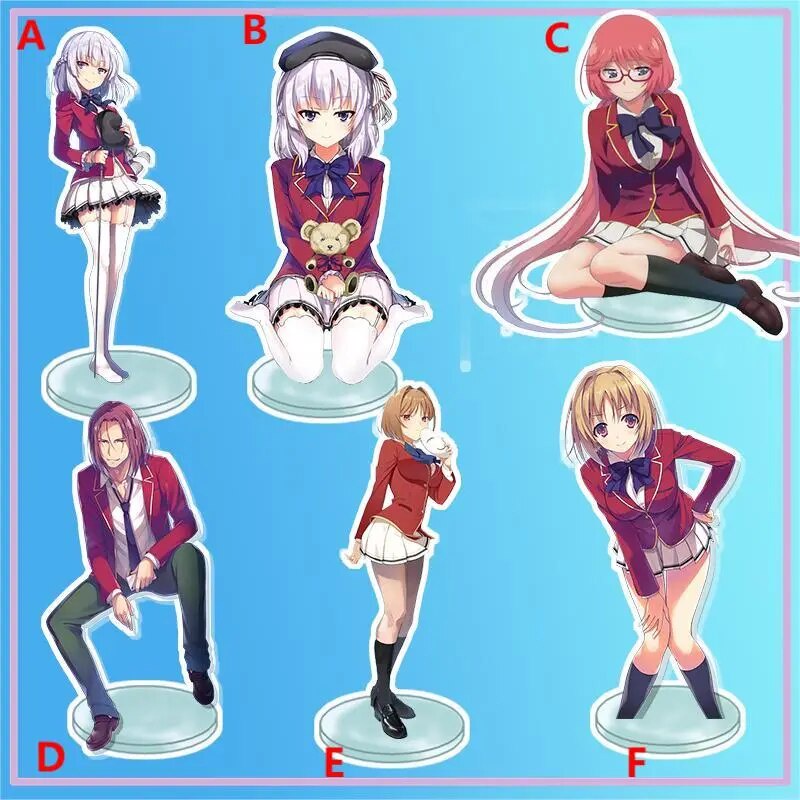Mô hình Standee Anime Stand Classroom of The Elite Sakayanagi Arisu Acrylic Figure Phụ kiện trang tr