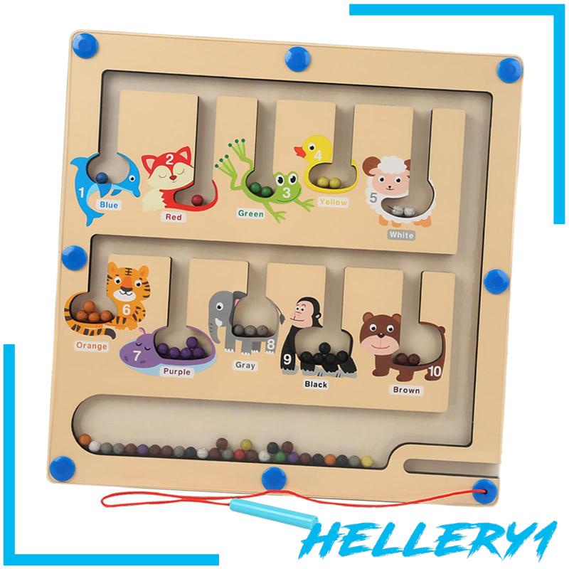 Bảng Gỗ Mê Cung Nhiều Màu Sắc Bắt Mắt Cho Bé