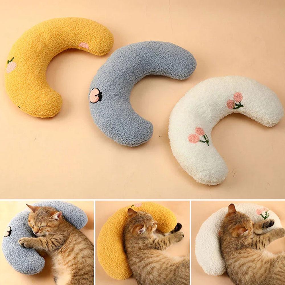 Gối Ngủ Mềm Mại Thoải Mái Hình Chữ u Dành Cho Thú Cưng w4k5