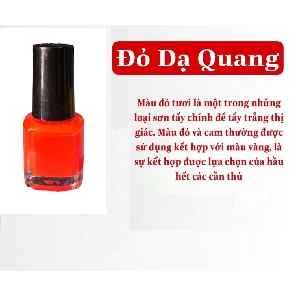 Sơn Dạ Quang Phao Câu Đài Sơn Ty Phao Chai 5ml Sơn Phao Câu Cá