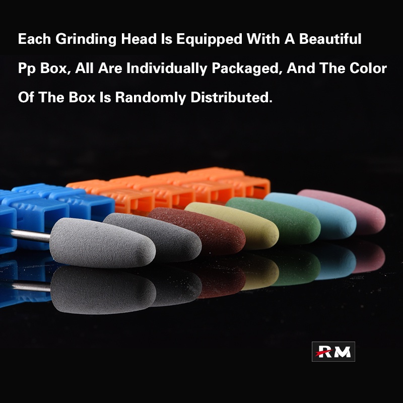 Đầu Mài Móng silicone 2.35mm 28 Kiểu