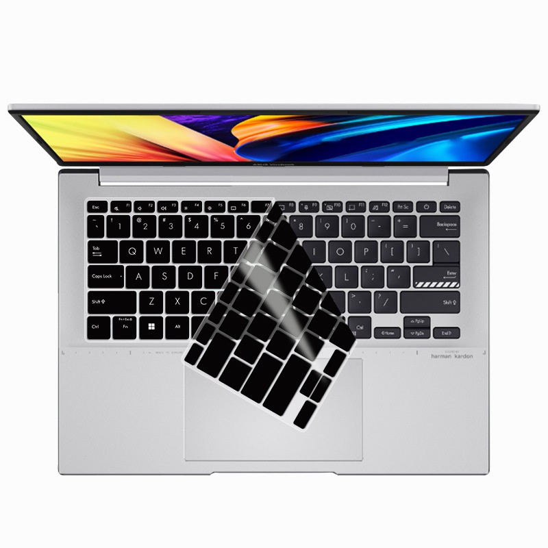 Bao Da Máy Tính Bảng Nắp Lật Bằng Silicon Cho asus vivobook s14 flip tn3402 tn3402q tn3402qa tn3402ya tn3402 qa ya s 14 Ốp