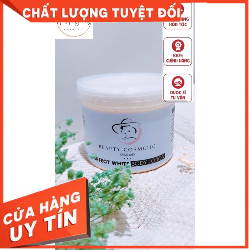 KEM DƯỠNG TRẮNG DA PERFECT WHITE BODY LOTION 500GR