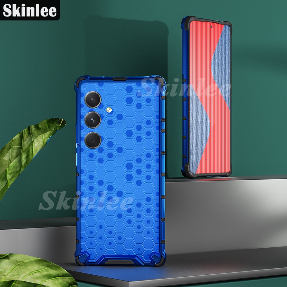 Ốp Điện Thoại Kiểu Giáp Trong Suốt Họa Tiết Tổ Ong Cho samsung galaxy a05s a05 s23 fe m34 galaxy s23 fe a05s a05