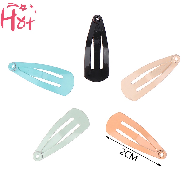 Jr Set 5 Kẹp Tóc Giả mini 2cm Cho Búp Bê bjd 1 / 6 1 / 12 ob11 vn