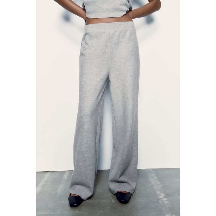 Quần suông len Zara authentic