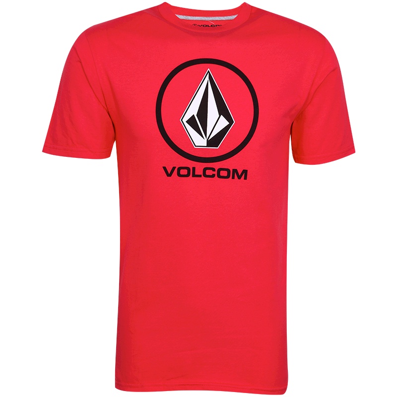 Volcom Áo Thun cotton Tay Ngắn Cổ Tròn Thoáng Khí Thời Trang Xuân Hè Cho Nam