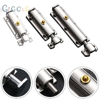 Stainless Steel Door Bolt Lock with Auto Unfold Button and Self Elastic Latch