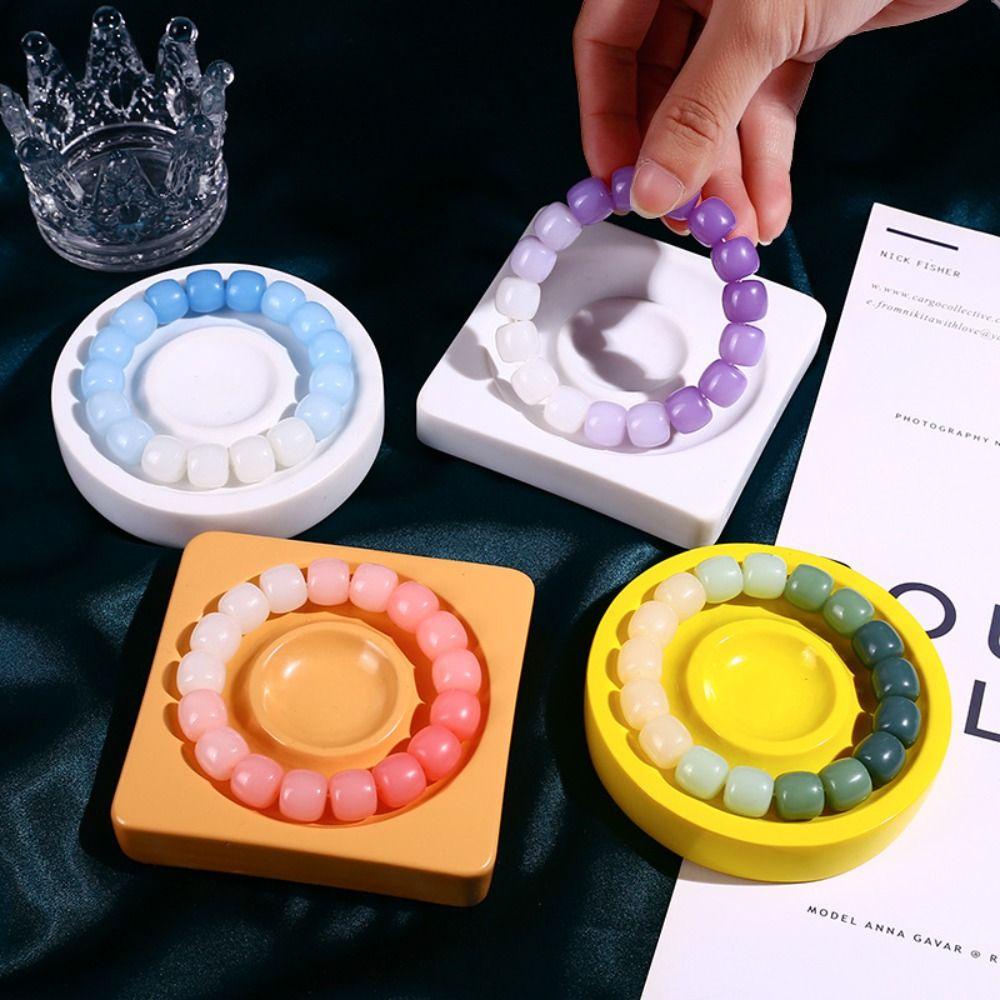 Kent1 Giá Đỡ Trưng Bày Vòng Tay Bằng Nhựa resin Tiện Dụng Sáng Tạo Thời Trang Trưng Bày