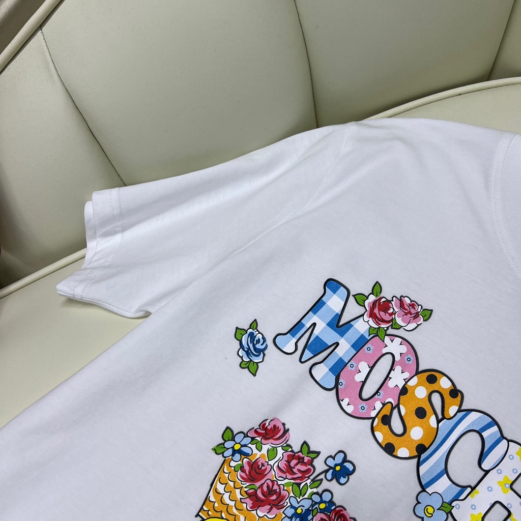 Áo Thun Tay Ngắn In Hoạt Hình Phong Cách Âu Mỹ Cá Tính Cho Cặp Đôi