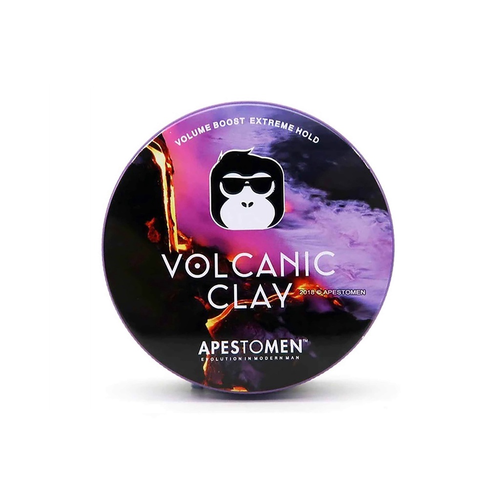 COMBO Gôm Sáp Volcanic Clay Tạo Kiểu Và Giữ Nếp Cho Tóc Cả Ngày Dài 80G + 420ml