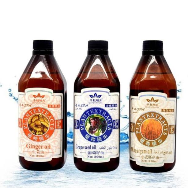 Tinh Dầu massage Body 800ML Thư Giãn Toàn Thân , Dầu massage Dùng Kết Hợp Các Liệu Pháp Massage