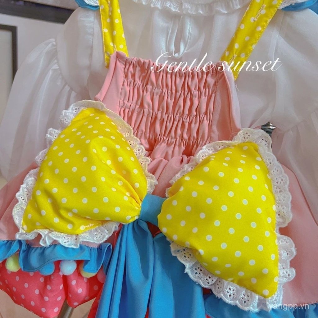 Hàng Mới Về Đầm Công Chúa dopamine lolita Đáng Yêu Cho Bé Gái