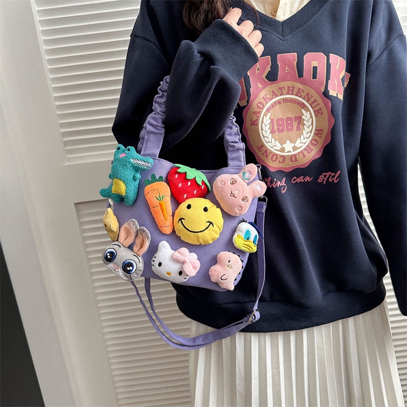 Dễ Thương Túi tote Đeo Vai Kiểu Hoạt Hình Đáng Yêu