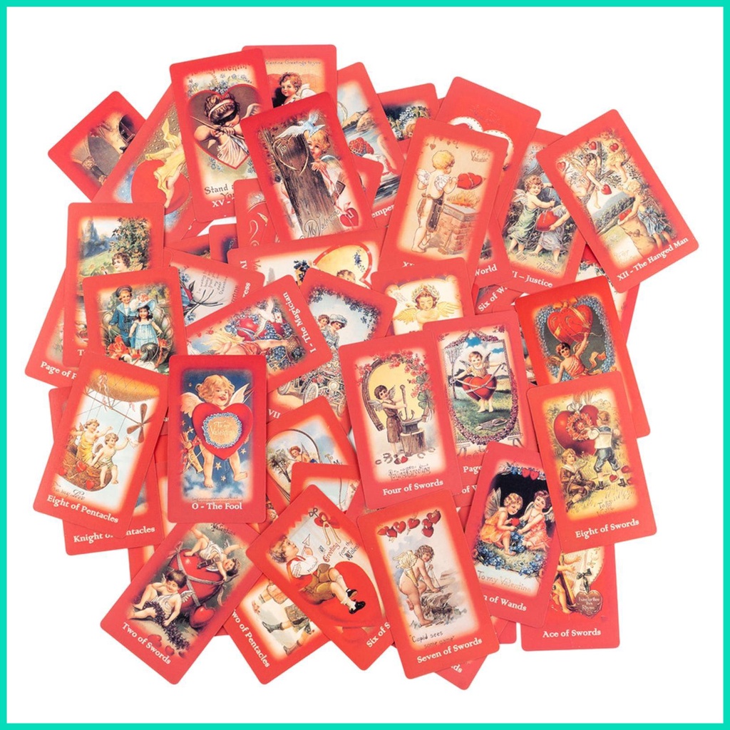 Bộ Bài tarot Phân Chia Ngày Lễ Tình Nhân, Chữ Tiếng Anh Huvn