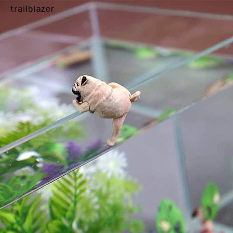 Phụ Kiện Trang Trí Bể Cá Hình Chó pug Mới