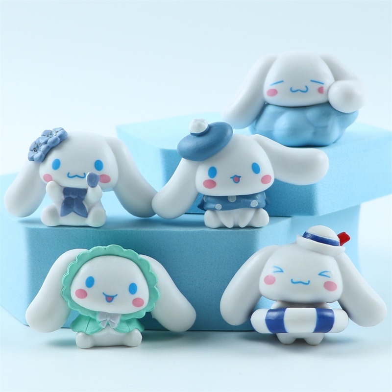 Set 5 Đồ trang trí Nhân Vật Phim Hoạt Hình sanrio Đáng Yêu