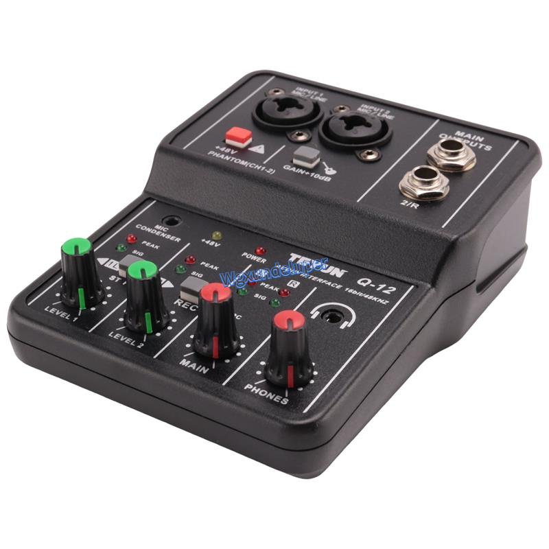 Thẻ Ghi Âm Chuyên Dụng Cho Máy Tính teyun q12 16bit / 48khz