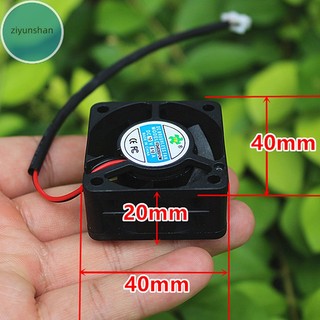 Quạt điện không chổi than siêu nhỏ dc 12v 4020 mini yên tĩnh và làm mát không khí