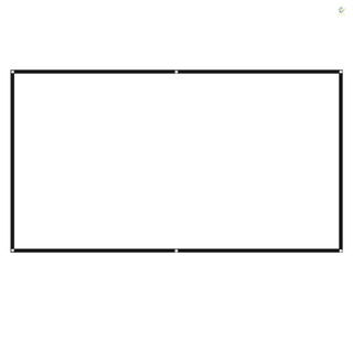 Màn hình máy chiếu rộng 100 inches màn hình chiếu 16: 9 chống trầy xước có thể gập lại được
