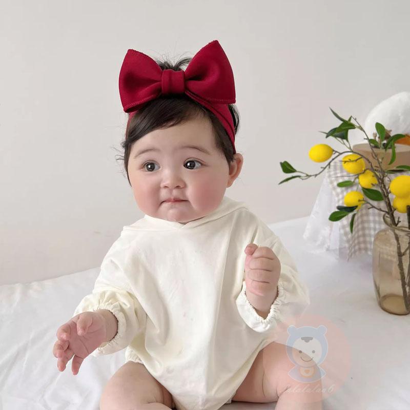 Kẹp Tóc Nơ Mềm Điều Chỉnh Được Cho Bé Gái laa6-baby