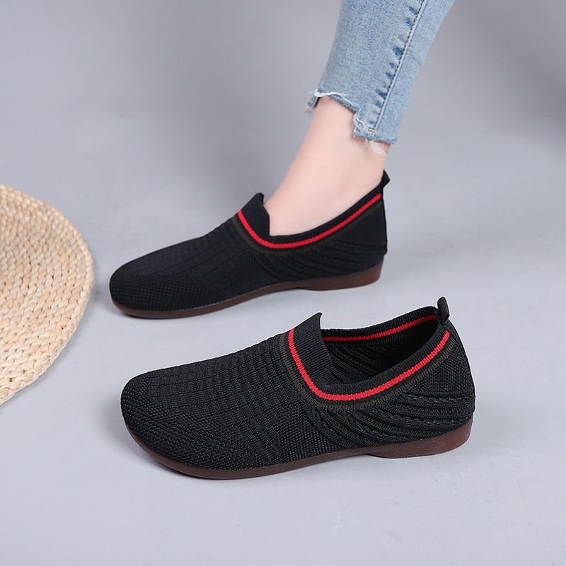 Giày Lười Đế Bằng Thời Trang Cho Nữ Size 36 37 38 39 40 41