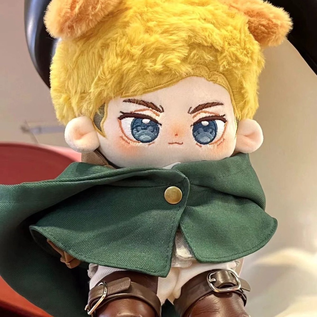 Búp Bê Nhồi Bông 20cm Hình attack on titan erwin smith