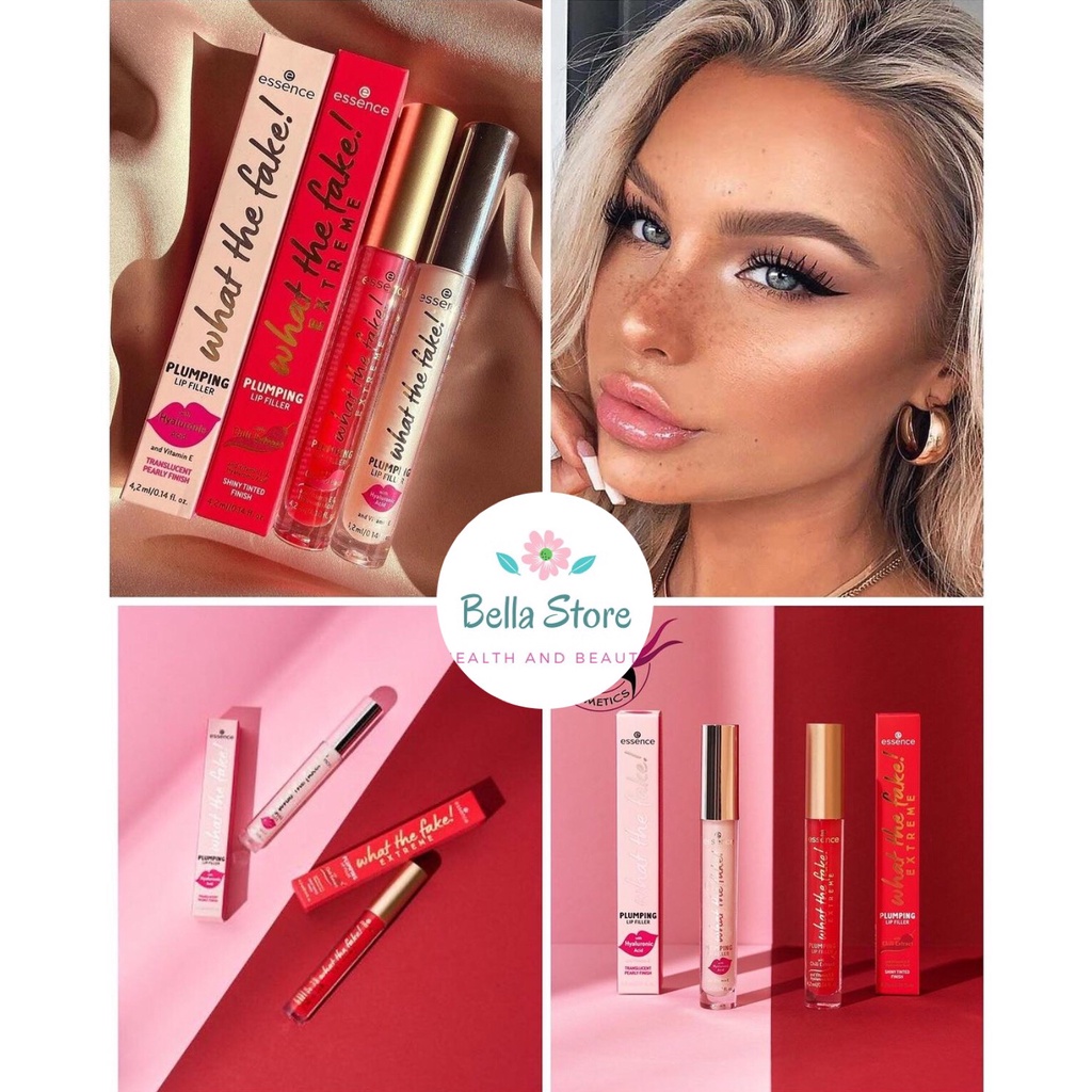 Son bóng giúp căng đầy môi Essence What The Fake! Plumping Lip Filler
