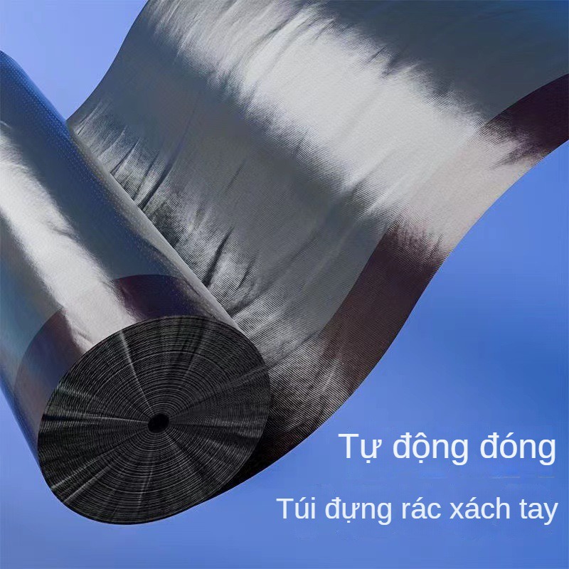 Túi rác dày có dây rút dày tự động đóng lại