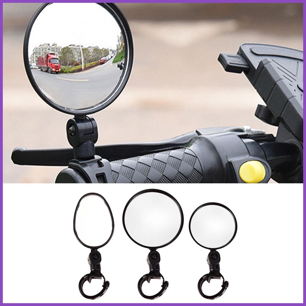 Gương Cầu Lồi hd Chống Sốc An Toàn Thông Dụng Cho Xe Máy e-Bike