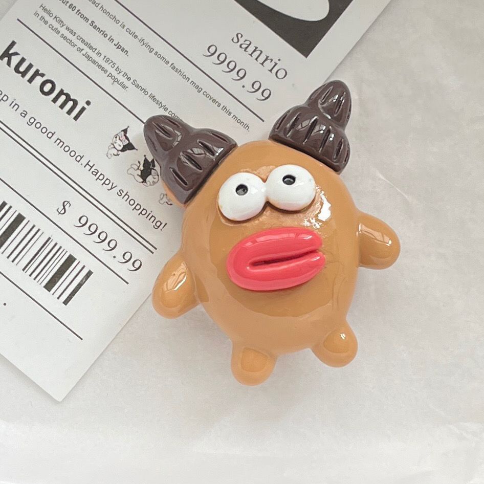 Kẹp Tóc Hình Búp Bê Hoạt Hình Xúc Xích Xuyên Thấu Dễ Thương Phong Cách Mới 2023