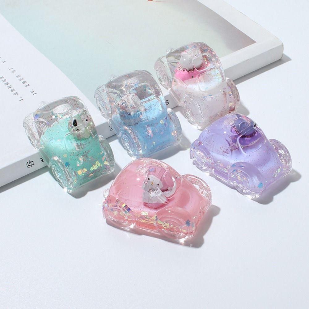 Shanhai kuromi Móc Khóa acrylic Cát Chảy Dầu Hợp Kim Cát Chảy Hình melody Vui Nhộn Có Thể Chảy Được