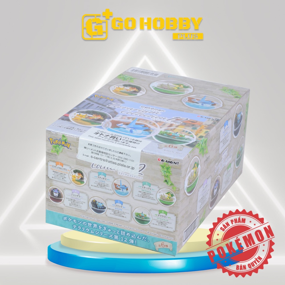 REMENT | POKÉMON Terrarium 12 Fullbox | Đồ chơi mô hình