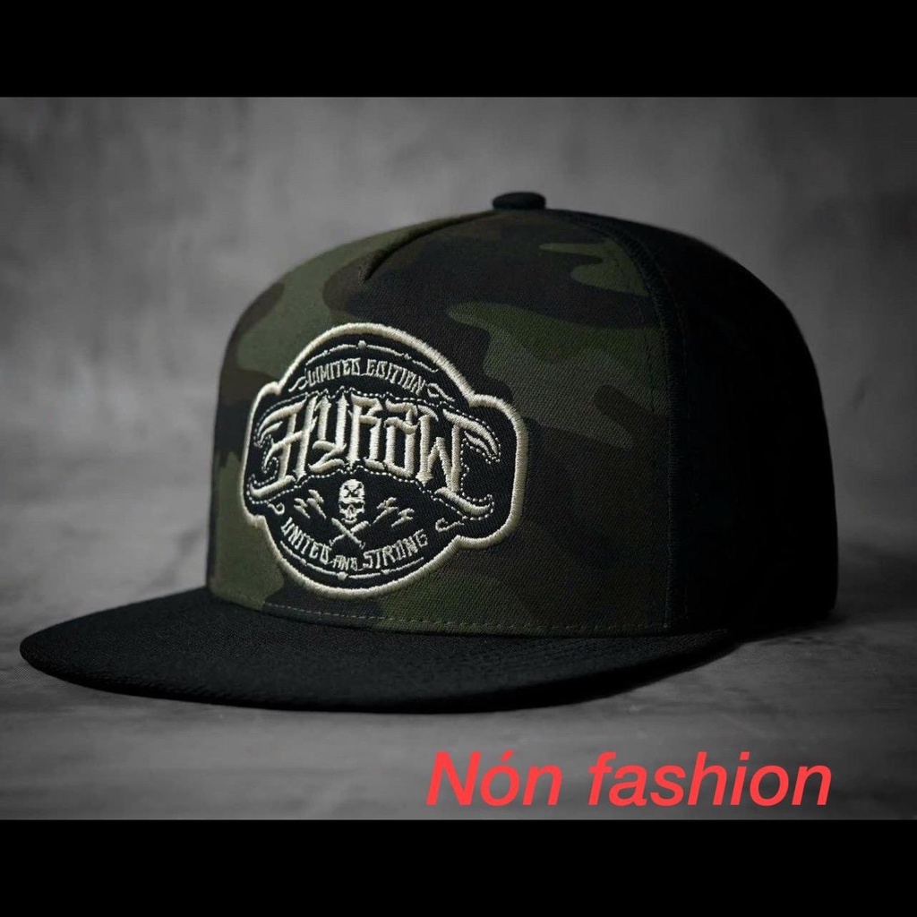 Nón hiphop lính cực chất - Mũ snapback lính phối lưới đậm chất thời trang cool ngầu