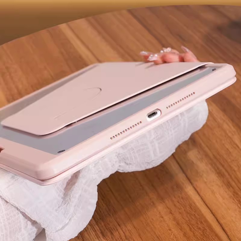 360°Ốp Máy Tính Bảng Bằng acrylic Có Giá Đỡ Xoay Được Cho ipad air 5 4 pro 11 10th 10.9 air 3 10.5 air 2 1 10.2 pro 9.7 mini 6 2023