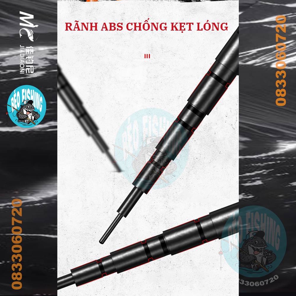 CẦN CÂU TAY CARBON MC PHỤC MA KHINH LƯỢNG 5H 28i TẢI TĨNH 4000g chính hãng mẫu mới