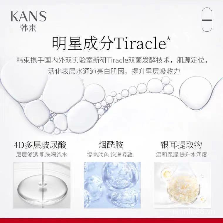 Kans / Kem Dưỡng Ẩm Mắt Hàn Quốc Hình Viên Thuốc Có Độ Đàn Hồi Cao Làm Mờ Quầng Thâm Và Nếp Nhăn Cho Nữ Chính Hãng