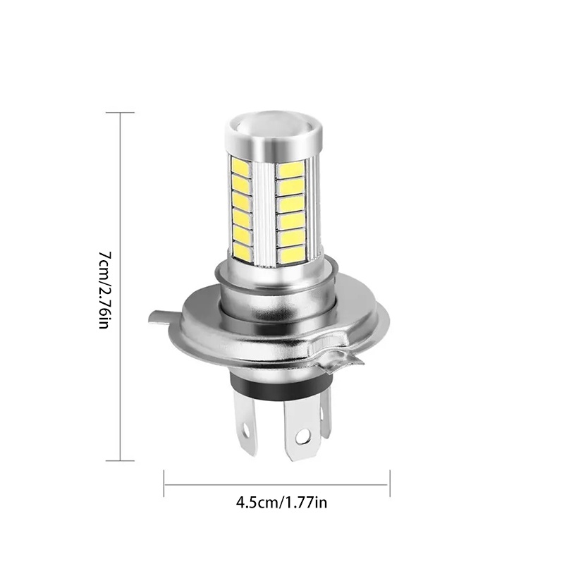 Đèn Pha led h4 33 smd 5630 5730 12v dc - YKD