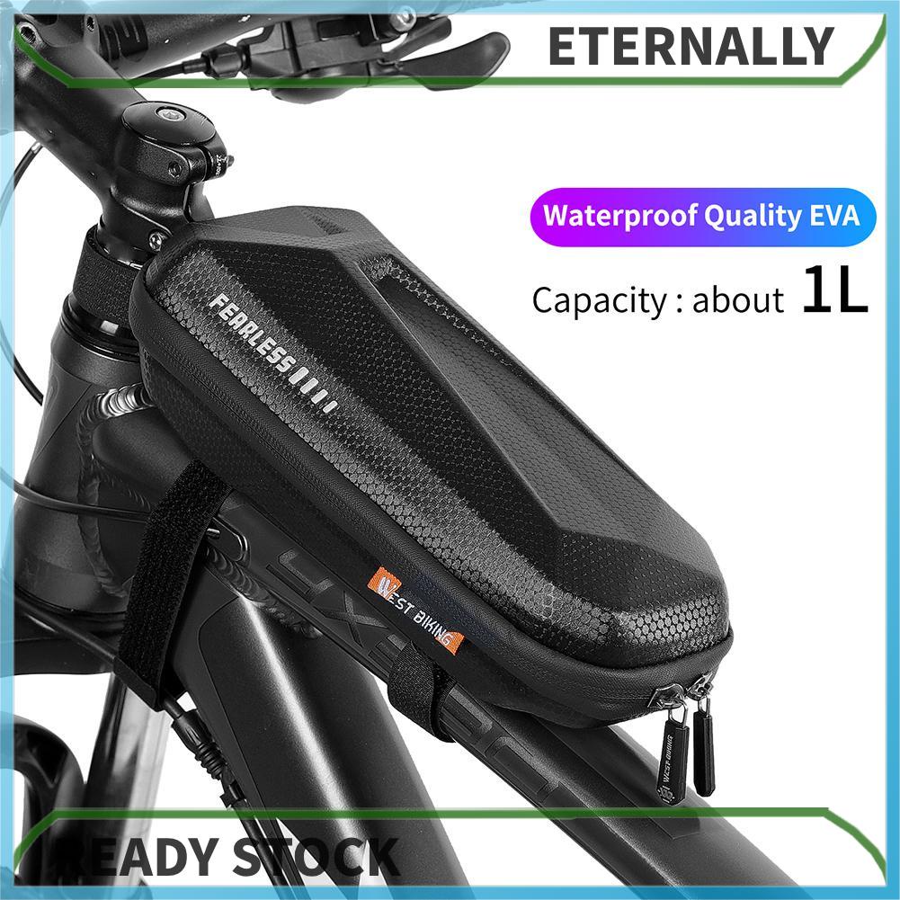 Túi Đựng Đồ Chống Thấm Nước Gắn Khung Trước Xe Đạp mtb pannier