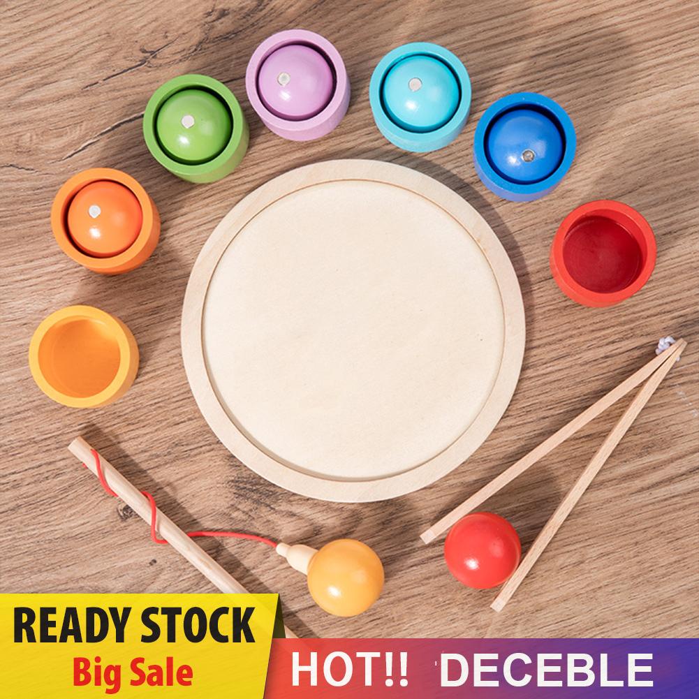 Đồ Chơi Bóng Cầu Vồng Tập Đếm Và Học Màu Sắc Dành Cho Trẻ Em