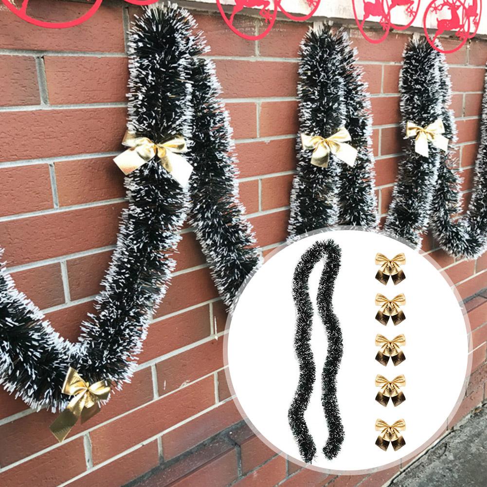 Dây Ruy Băng Kim Tuyến 2m Trang Trí Cây Thông Noel