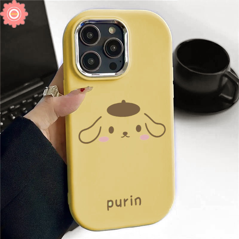 Dễ Thương Ốp Điện Thoại tpu In Hoạt Hình sanrio kuromi Cho iphone 11 15 12 14 13 pro max 15 7 8 plus xr x xs max