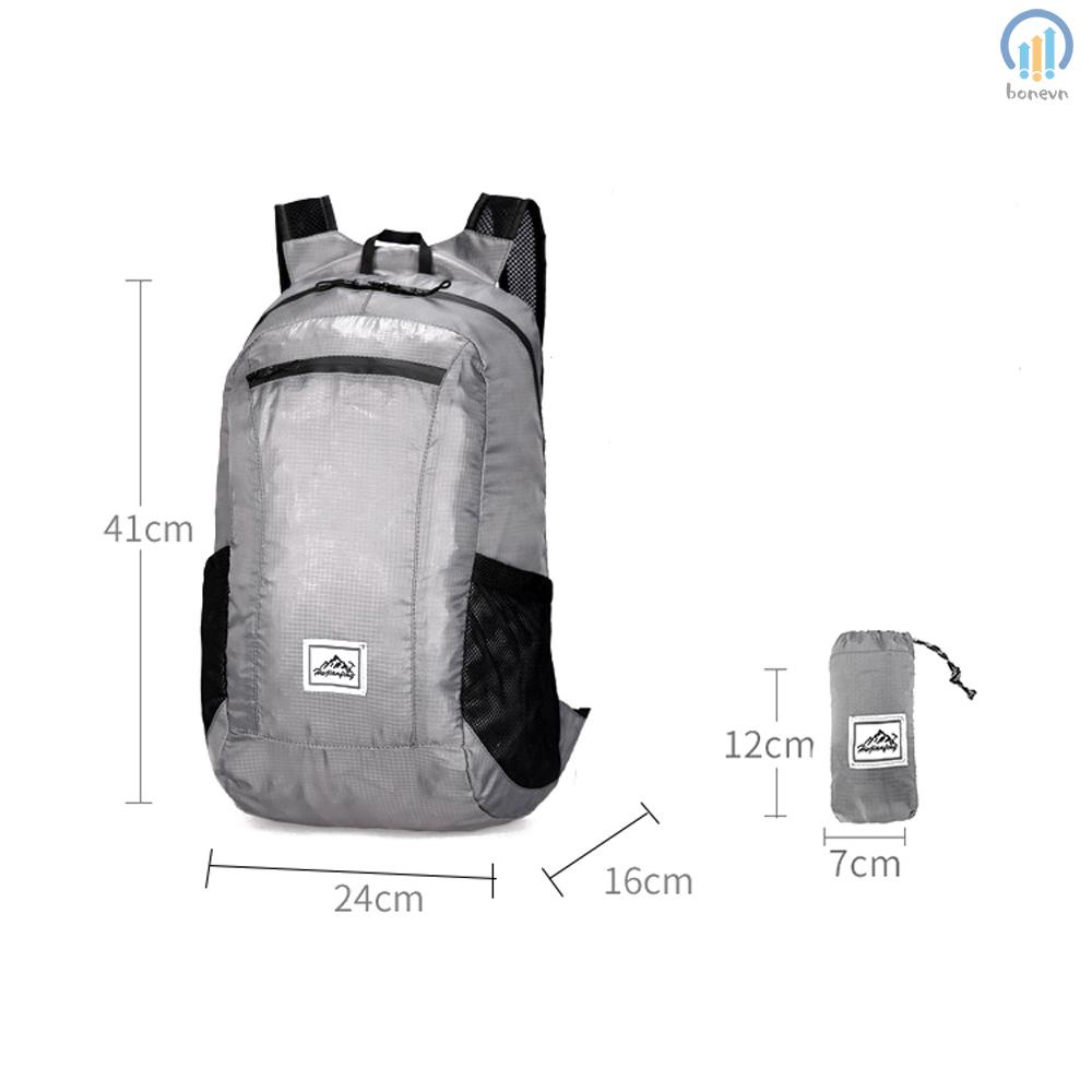 Lightweight Portable Foldable Backpack Waterproof Bag for Travel Hiking - Foldable Bags, Ultralight Outdoor Pack