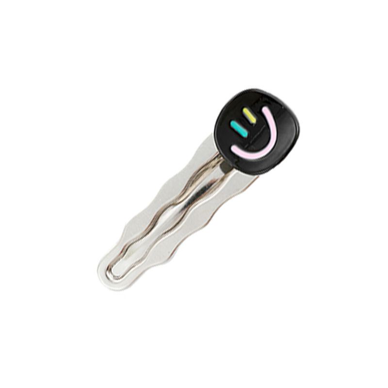 🌸🌸Kẹp Tóc Hình Mặt Cười Nhiều Màu Sắc Ngọt Ngào Cho Nữ 1 Cái