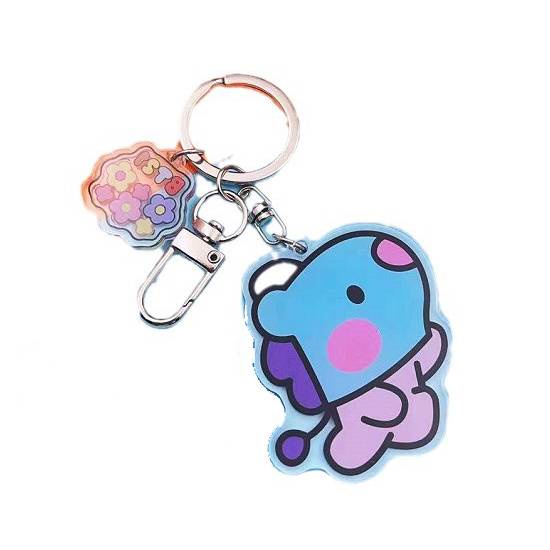 Yb1 Móc Khóa Hoạt Hình bt21 Bằng acrylic Cho Túi Xách Nữ tata rj Mango chimmy shooky koya by1