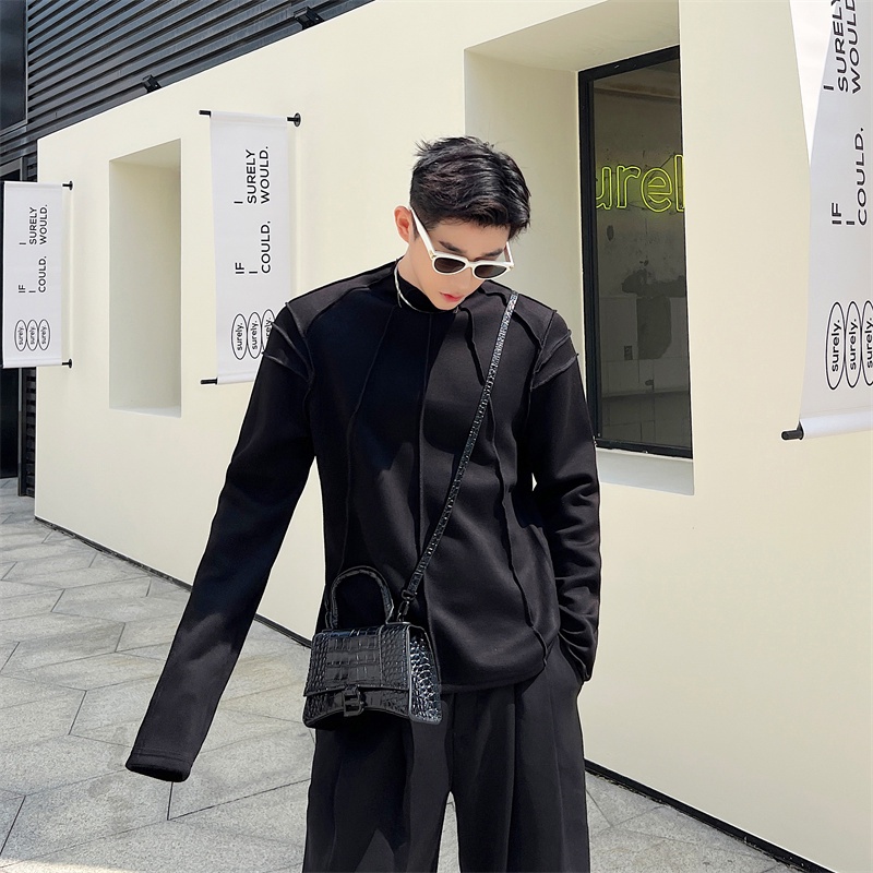 November Áo Nỉ Nam Dài Tay Cổ Tròn Thời Trang Hàn