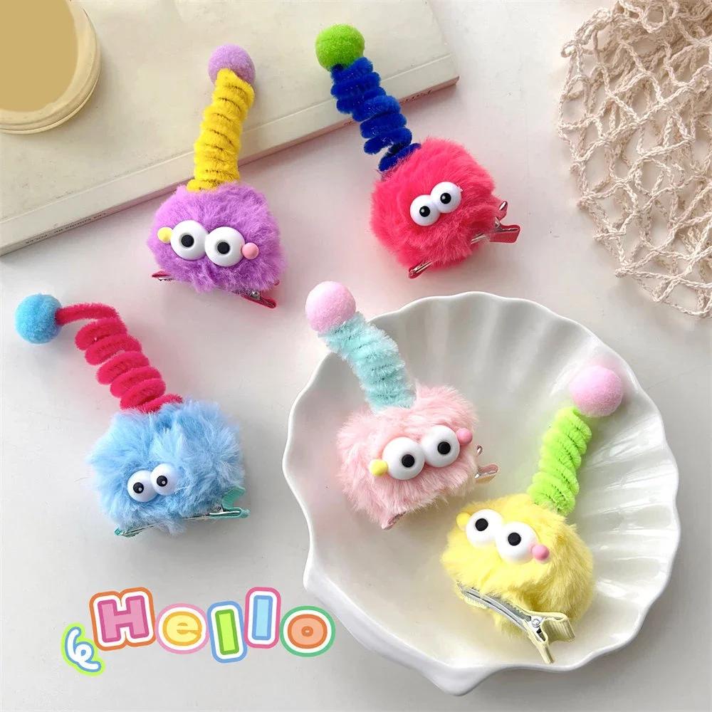 Barrette Kẹp Tóc Hình Quái Vật Hoạt Hình Xinh Xắn Cho Bé Gái