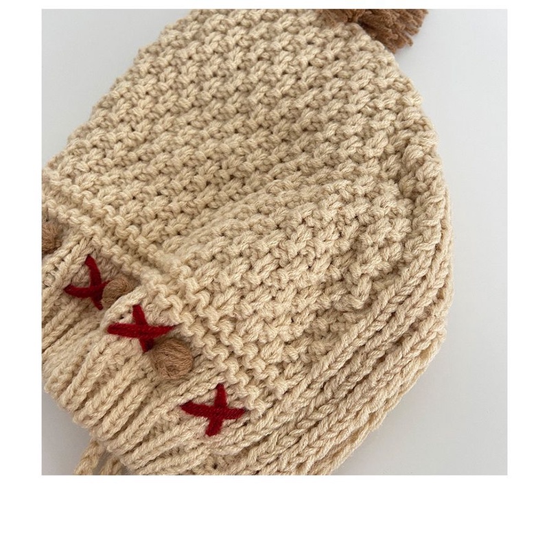 Thời Trang Mũ Len Giữ Ấm Tai Phong Cách Hàn Quốc Xinh Xắn Dành Cho Bé