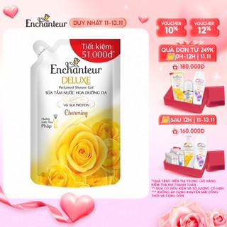 Túi Sữa tắm hương nước hoa Enchanteur Charming 450gr